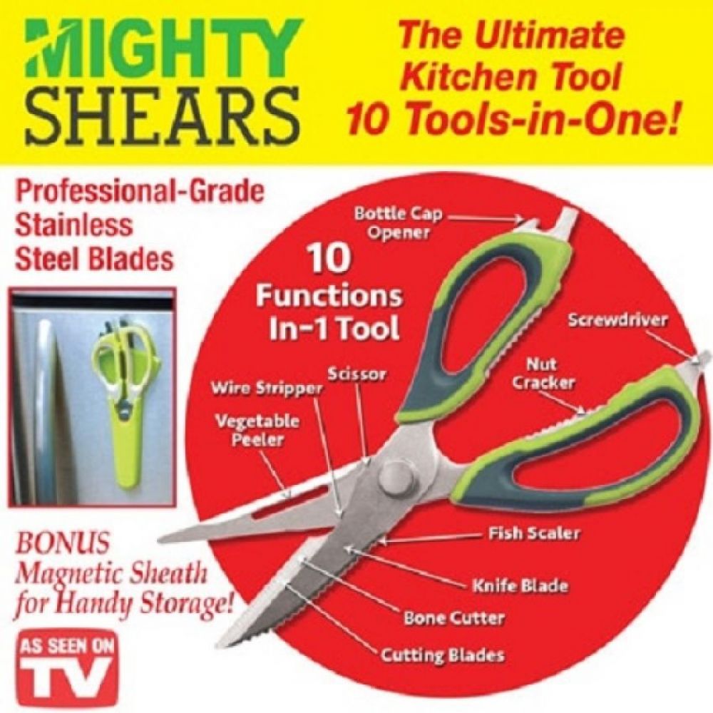 Mighty Shears 10 in 1 Kitchen Tool Set